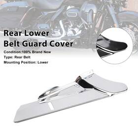 M549-a522-chr Madhornets Rear Lower Belt Guard Cover For Touring Flhx Street Glide Road King Flhr