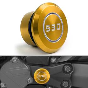 Rc-214-gold Madhornets Cnc Gold Frame Hole Cap Plug Cover Fit For Yamaha Tmax T-max 530 2005-2016