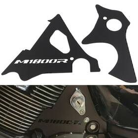 Mallofuk 550724958823 1 Pair Engine Side Covers Frame Fillers Keyhole For Suzuki Boulevard/intruder Us
