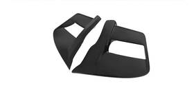 Hcb650-191 Mancaln Hcb650-191- Side Fairing Fixed Wing Black Abs Pair For Honda Cbr650r 2019-2023