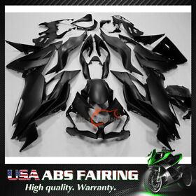 Nfk0619mb Matte Black Injection Fairing Kit Bodywork For Kawasaki Ninja Zx6r 2019-2022 636