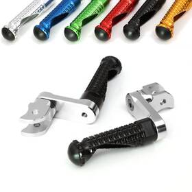 Bmhfpfg0640mmsimprobkpn2499 Mc Motoparts Mpro Red 40mm Adjustable Rider Front Foot Pegs For Bmw S1000r Nake 14-25 24 23