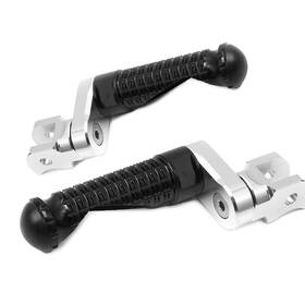Bmhfpfg11025mmsimprobkpn2284 Mc Motoparts Red 25mm Extended Mpro Rider Front Footpegs For Ryvid Anthem 2024 Motorcycle