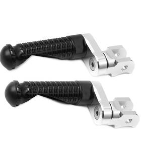 Bmhfpfg15d25mmsimprobkpn2036 Mc Motoparts Gold Mpro 25mm Extension Front Rider Footpegs For Ducati Monster 797 17-21 20 19