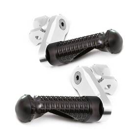 Bmhfpfg2540mmsimprobkpn2555 Mc Motoparts Mpro 40mm Lower Red Front Rider Foot Pegs For Ducati Multistrada 950 / S 17-21