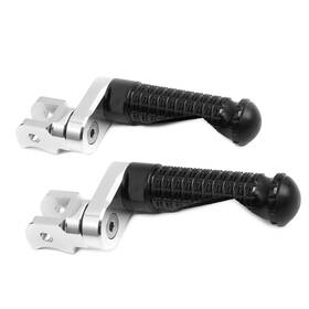 Bmhfpfg25b25mmsimprobkpn2066 Mc Motoparts 25mm Lowering Mpro Red Front Foot Pegs For Ducati Hypermotard 950 /sp 19-25 24
