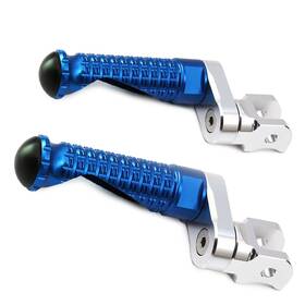 Bmhfpfg2825mmsimprobkpn2095 Mc Motoparts Mpro Gold 25mm Extension Front Rider Footpegs For Hd Softail Low 18-23 22