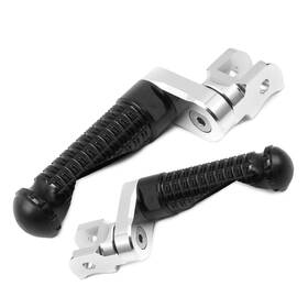 Bmhfpfg7525mmsimprobkpn2345 Mc Motoparts 25mm Lower Blue Mpro Front Rider Footpegs For Triumph Speed Triple 955i 99-04 03