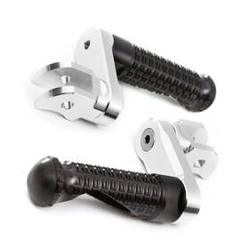 Bmhfpfg8140mmsimprobkpn2854 Mc Motoparts 40mm Lower Mpro Black Front Rider Footpegs For Triumph Thunderbird 885 95-03 02