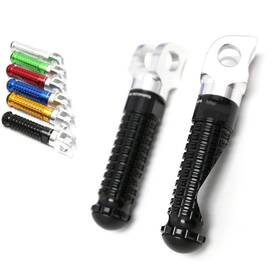 Bmhfpfg82simprobkpn1867 Mc Motoparts Gold Mpro Rider Front Footpegs For Triumph America Efi 08-20 19 18 17 16 15 14