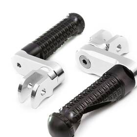 Bmhfpfg9940mmsimprobkpn2914 Mc Motoparts 40mm Adjustable Mpro Green Rider Front Footpegs For Yamaha Yzf-r1 00-09 08 07 06