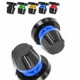 Bmhsplbbxxxm8pn23029 Mc Motoparts Blue L-sonic 8mm Racing Swingarm Spools Kit For Ninja 400 18 19 20 21 22 23