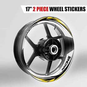 Bmhwscs01wxxx17pn22005su Mc Motoparts S01w Yellow 2-piece Wheel Stickers For Gsxr1000 10 11 12 13 14 15 16 17 18 19 20