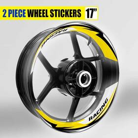 Bmhwscs06wxxx17pn22015ka Mc Motoparts S06w Yellow 2-piece Wheel Stickers For Z400 19 20 21 22