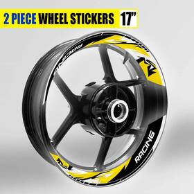 Bmhwscs10bxxx17pn22006ho Mc Motoparts S10b Yellow 2-piece Wheel Stickers For Cb500r 19 20