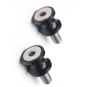 Bmhxpspoolsm6xxxpn23055 Mc Motoparts Black Xp 6mm Racing Swingarm Spools Kit For Yamaha Mt-01 Mt-03 07 08 09 10 11 12