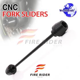 F-ffs15xx105001a25003 Mc Motoparts Gold Front Fork Axle Slider For Kawasaki Z650 2021 2020 2019 18 17