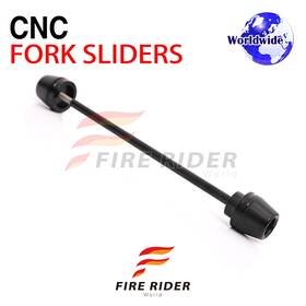 F-ffs1xx105001a25005 Mc Motoparts Gold Front Fork Axle Slider For Gsx1300r Hayabusa 09 08 07 06 05 04