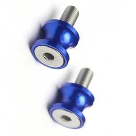 F-xpspoolsm8xxx105001a23032 Mc Motoparts Blue Xp M8 Rear Swingarm Spools For Kawasaki Zx-6r 636 19 20