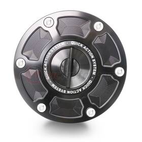 Fcedomtssscapxxpn4 Mc Motoparts Black / Red Keyless Fuel Cap For Multistrada 1260 S 2018 2019 2020