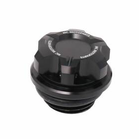 Focho03mcxxx105001a026 Mc Motoparts T-axis Red Aluminum Oil Filler Cap For Honda Cbf 500 04 05 06