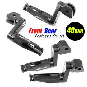 Fpkitho042m40bkmfpxxxmag23001 Mc Motoparts 40mm Riser Red Mfp Front Rear Footpegs For Integra Nc700 S/x 2012 13 14 15 16