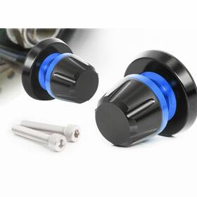 Frwsplbbxxxm8pn23003 Mc Motoparts Blue L-sonic M8 Rear Swingarm Spools For Nc700 S X 12 13 14
