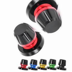 Frwsplbbxxxm8pn23050 Mc Motoparts Red L-sonic M8 Rear Swingarm Spools For Gsx 1300 R 21 22 23