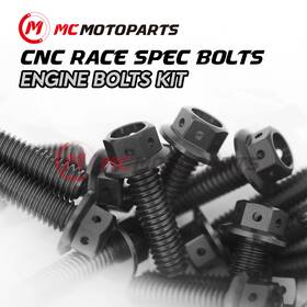 Mc1enbocb300r1820pn001 Mc Motoparts Hex Engine Stator Crankcase Cover Bolts For Honda Cb300r 2018-2020 20 19 18