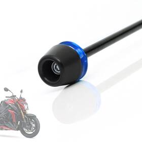 Mc1ffs18xxxpn23003 Mc Motoparts Blue Fork Slider Crash Protector For Suzuki Gsx S1000f Abs 17 18 19