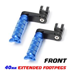 Mc1fpfg22m40bkmccpxxpn25001 Mc Motoparts 40mm Extended Front Foot Pegs R-fight For Ducati Streetfighter V2 24 23 22