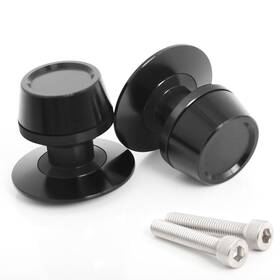 Mc1mclspxxxm10pn23017 Mc Motoparts Black S-fight 10mm Rear Swingarm Spools For Ninja 1000 Sx Z1000 11 12 13
