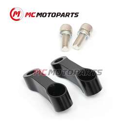 Mc1mrma01bkpn523193buell Mc Motoparts Standard M10 Mirror Risers Adapter For Lightning Cityx Xb9sx 05 06 07 08 09 10