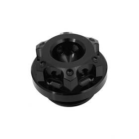 Mc1ockabkpn24019 Mc Motoparts Black Classic Cnc Oil Filler Cap For Zx-9r Ninja 94-03 02 01 00 99 98 97 96 95