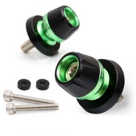 Mc1spbb01xxxm10pn23006 Mc Motoparts Green Bb01 10mm Rear Swingarm Spools For Zx6r Zx6rr 636 06 07 08 09 10 11 12