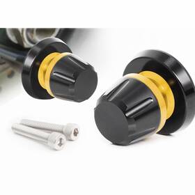 Mc1splbbgdm6pn23064 Mc Motoparts Gold L-sonic 6mm Rear Swingarm Spools For Tracer 7 Gt 9 21 22 23