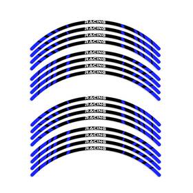 Mc1wsap02bxx17pn22035 Mc Motoparts Blue Stripe2 17 Inch Edge Rim Sticker For Honda Cb300r 18 19 20 21