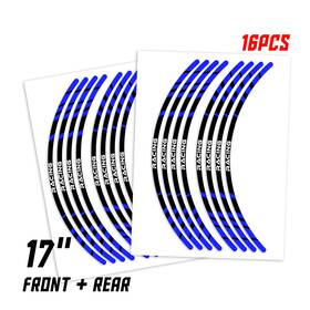 Mc1wsap02bxx17pn22048 Mc Motoparts Orange Stripe2 17 Inch Edge Rim Sticker For Honda Cbr1000rr 18 19 20 21