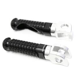 Mffrfpfg102simprobkmffsn11936 Mc Motoparts Black Mpro Front Rider Foot Pegs For Yamaha Stryker 2011-2017 16 15 14 13 12
