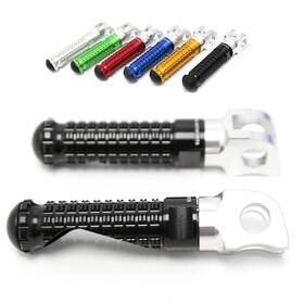 Mffrfpfg96simprobkmffsn11953 Mc Motoparts Mpro Silver Front Rider Foot Pegs For Yamaha Yzf R125 08-25 24 23 22 21 20 19 18