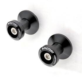 Mfspmfbkss6mag23053 Mc Motoparts Black Spmf 6mm Cnc Swing Arm Spools For Yzf R6 R1 06 07 08 09 10 11 12 13 14