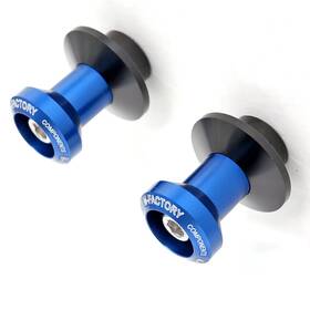 Mfspmfbuss6mag23066 Mc Motoparts Blue Spmf 6mm Cnc Swing Arm Spools For Yamaha Xsr900 22 23