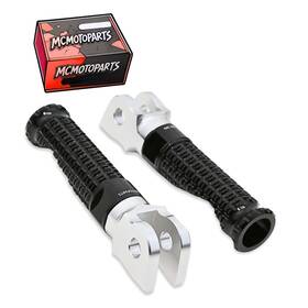 Rmdfpfg49simprobkus1713 Mc Motoparts Black Mpro Rider Front Footpegs For Kawasaki Zx-6r 6rr Ninja 03-12 11 10 09 08