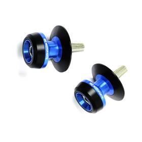 Rmmcsp02bum6mmm23007 Mc Motoparts Twall Blue M6 Swingarm Spools Sliders For Aprilia Dorsoduro 900 18 19 20