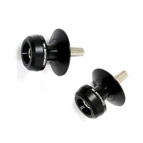 Rmmcsp02xxm8mm52525117 Mc Motoparts Black 8mm Swingarm Spools Sliders Twall For Gsx1250 F/ Sa 20 19 18 17 16 15 14