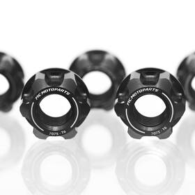 Rmrsnmc12bumm525015 Mc Motoparts Billet Rear Wheel Sprocket Nuts Blue For Cbr500r 13-15 16 17 18 19 20 21 22 23