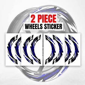 Rmwscs04bbu17mm523017ho Mc Motoparts S04b Blue 2-piece Decals Wheel Stickers For Cbr650r 19 20