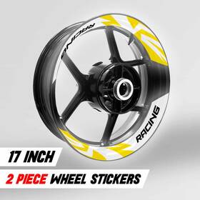 Rmwscs09wxxx17mm523005ka Mc Motoparts S09w 5 Color 2-piece Decals Wheel Stickers For Ninja 1000 Sx 14 15 16 17 18 19