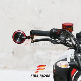 Tu-bemlp20xxxduptfu60101t004 Mc Motoparts Reborn Folding Cnc Bar End Mirrors For 848 1098 / 1198 Scrambler Monster S4r