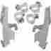Mek1904 Memphis Shades Batwing Fairing Trigger-lock Mounting Kit Polished